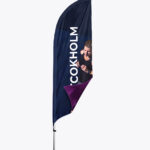 Premium Beachflagga Fjäder